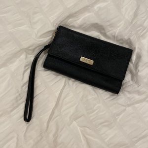 Black Kate Spade Wallet Perfect Condition